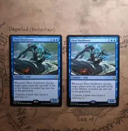2X MTG Fleet Swallower Ixalan Regular Card LP/NM - Image 3