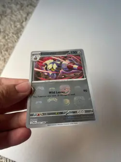 Escavalier 060/086 Master Ball Reverse Holo Rare Pokemon TCG Black Bolt NM/Mint - Image 3
