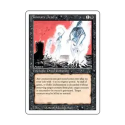 WOTC MtG 3rd Ed Animate Dead (U) NM - Image 1