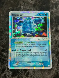 Regice ex 97/101 Cracked Ice Ultra Rare Holo Pokemon Card Unplayed nrmt/mt @SC7 - Image 1