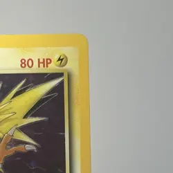 Zapdos 15/62 Fossil 1st Edition Holo Rare 1995 Pokemon Card - Image 3