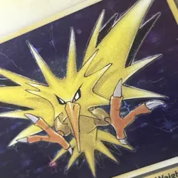 Zapdos 15/62 Fossil 1st Edition Holo Rare 1995 Pokemon Card - Image 6