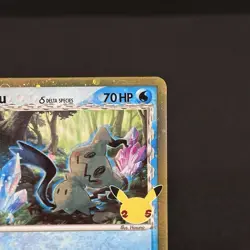Pokemon TCG Card Celebrations Mimikyu Delta Species SWSH136 Black Star Promo -M6 - Image 5