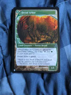 Magic: The Gathering Dryad Arbor Land Creature Card - Image 1
