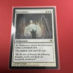 MTG Magic the Gathering Nevermore (25/300) Innistrad NM  - Image 1