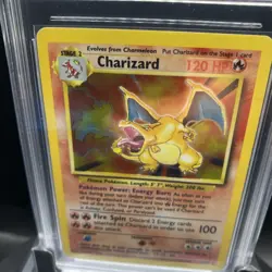 ????1999 Pokemon TCG Charizard Base Set Holo Unlimited Rare Card 4/102 GG 4 - Image 4