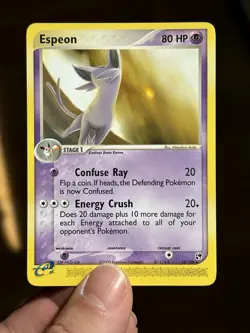 Espeon 16/100 EX Sandstorm Regular Rare Non Holo Pokemon TCG LP - Image 1