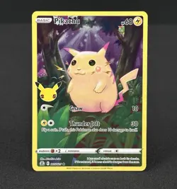 Pokemon TCG Card Pikachu 5/25 Celebrations 25th Anniversary Full Art Holo - X1 - Image 1