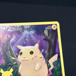 Pokemon TCG Card Pikachu 5/25 Celebrations 25th Anniversary Full Art Holo - X1 - Image 20