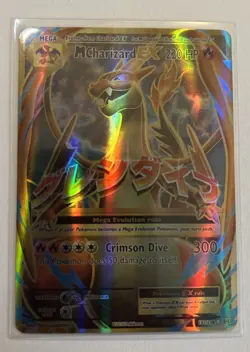 M Charizard EX Full Art Holo Card 101/108 Evolutions - Image 2