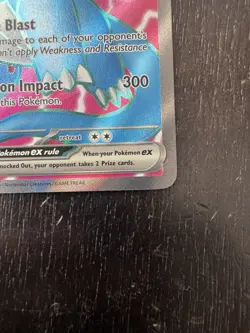 Pokemon TCG SV09 Journey Together Salamence ex #177/159 Ultra Rare NM ERROR CARD - Image 7