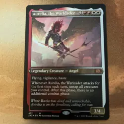 Aurelia, the Warleader - (Foil Etched) - Double Masters 2022 - MTG  NM #477 - Image 1