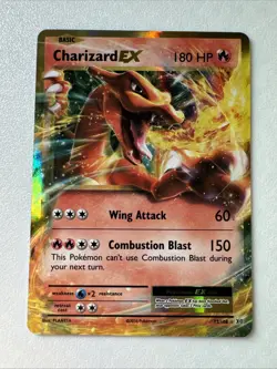 Charizard EX 12/108 Evolutions Holo Pokemon Card TCG NM - Image 1