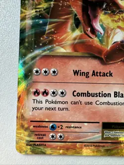 Charizard EX 12/108 Evolutions Holo Pokemon Card TCG NM - Image 3