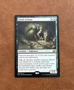 MTG Fiend Artisan Ikoria: Lair of Behemoths Regular 220 - Image 1