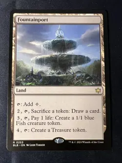 MTG Fountainport R 0253 Regular Rare Bloomburrow BLB NM - Image 1