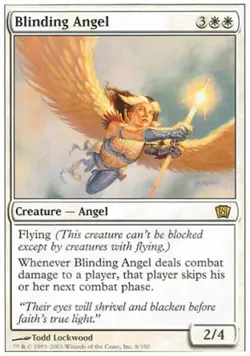 MTG English Blinding Angel NM Normal 8th Edition - Image 1