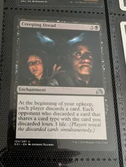 Creeping Dread [Shadows over Innistrad] Magic MTG (G) - Image 1