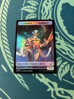 Sliver 0001 Robot 0010 Foil Token Edge Of Eternities EOE MTG Magic Gathering - Image 2