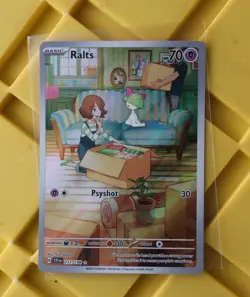 Ralts - 211/198 Scarlet & Violet Illustration Rare Pokemon - NM/MINT - Image 4