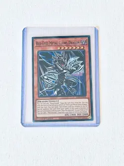 Red-Eyes Metal Claws Dragon (ALIN-EN025)  - Super Rare - Alliance Insight YuGiOh - Image 1
