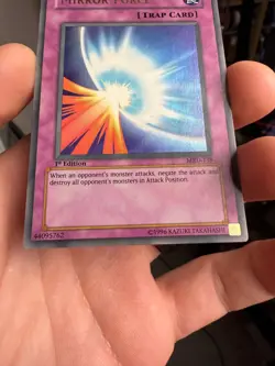 Mirror Force MRD-138 1st Edition Yugioh Card English Ultra Rare Vintage NA - PL - Image 4