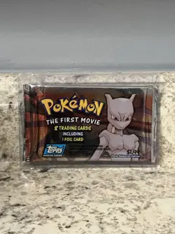 Topps Pokemon The Movie Trading Card Pack - Image 1