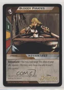 2006 Quickstrike: Disney's Pirates of the Caribbean Trading Card Game Bloody 2h8 - Image 1