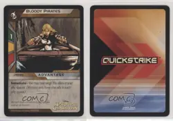 2006 Quickstrike: Disney's Pirates of the Caribbean Trading Card Game Bloody 2h8 - Image 3