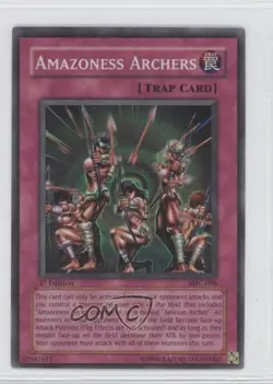 Amazoness Archers 1st Ed. YuGiOh Magician's Force #MFC-096 2003 0a1 - Image 1