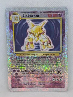 Alakazam 1/110 Legendary Collection Reverse Holo Rare Pokemon TCG Nintendo HP - Image 1