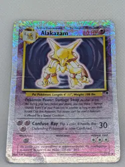 Alakazam 1/110 Legendary Collection Reverse Holo Rare Pokemon TCG Nintendo HP - Image 3