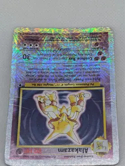 Alakazam 1/110 Legendary Collection Reverse Holo Rare Pokemon TCG Nintendo HP - Image 4