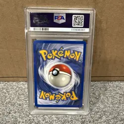 1999 POKEMON GAME BASE SET 1ST EDITION #8 MACHAMP HOLO PSA 8 - Image 2