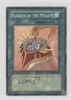Burden of the Mighty 1st Ed. YuGiOh Warriors' Strike Structure Deck 2009 0b5 - Image 1