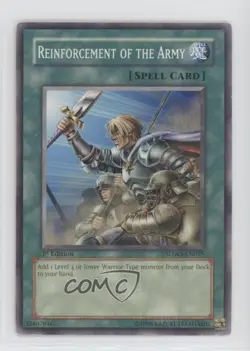 Reinforcement of the Army 1st Ed. YuGiOh Warriors' Strike Structure Deck 0d94 - Image 1