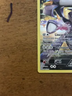 Pokemon TCG Genesect XY119 Black Star Promo Holo Foil Full Art Card LP - Image 5