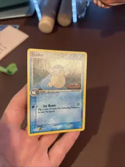 2007 EX - Power Keepers Sealeo Stamped Reverse Holo #37 Pokemon Card - Image 3