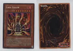 Lava Golem YuGiOh Pharaonic Guardian #PGD-107 2003 05k6 - Image 3