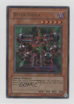 Byser Shock YuGiOh Pharaonic Guardian #PGD-103 2003 16f0 - Image 1