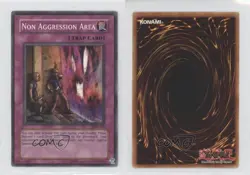 Non Aggression Area YuGiOh Pharaonic Guardian #PGD-101 2003 0xr2 - Image 3