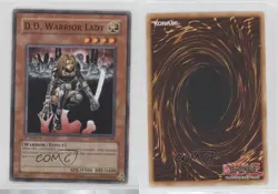 DD Warrior Lady 1st Ed. YuGiOh s' Strike Structure Deck #SDWS-EN009 2009 0d94 - Image 3