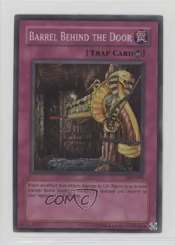 Barrel Behind the Door YuGiOh Pharaonic Guardian #PGD-095 2003 16f0 - Image 1
