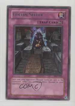 Coffin Seller YuGiOh Pharaonic Guardian #PGD-093 2003 12hh - Image 1
