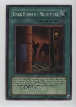 Dark Room of Nightmare YuGiOh Pharaonic Guardian #PGD-082 2003 af0 - Image 1