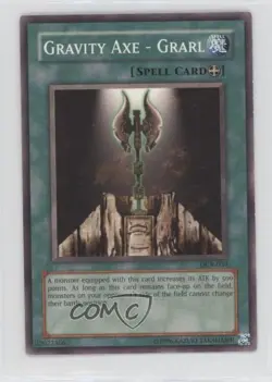Gravity Axe - Grarl Unlimited YuGiOh Dark Crisis #DCR-034 2003 0l37 - Image 1