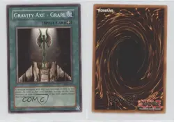 Gravity Axe - Grarl Unlimited YuGiOh Dark Crisis #DCR-034 2003 0l37 - Image 3