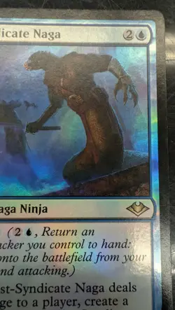 Mist-Syndicate Naga Modern Horizons Foil Magic Card - Image 3