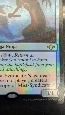 Mist-Syndicate Naga Modern Horizons Foil Magic Card - Image 4