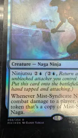 Mist-Syndicate Naga Modern Horizons Foil Magic Card - Image 5